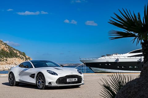 Aston Martin launches the new Vanquish in India.