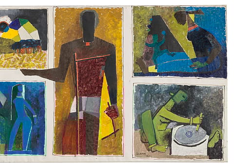M. F. Husain’s 'Gram Yatra' shattered records at $13.75 million.