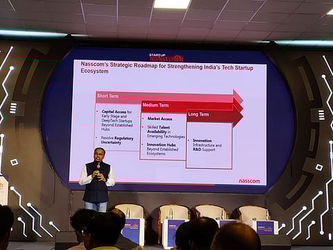 Notably, enterprise tech dominated the landscape, accounting for 40% of new startups, followed by BFSI and retail tech, while gaming saw minimal traction.