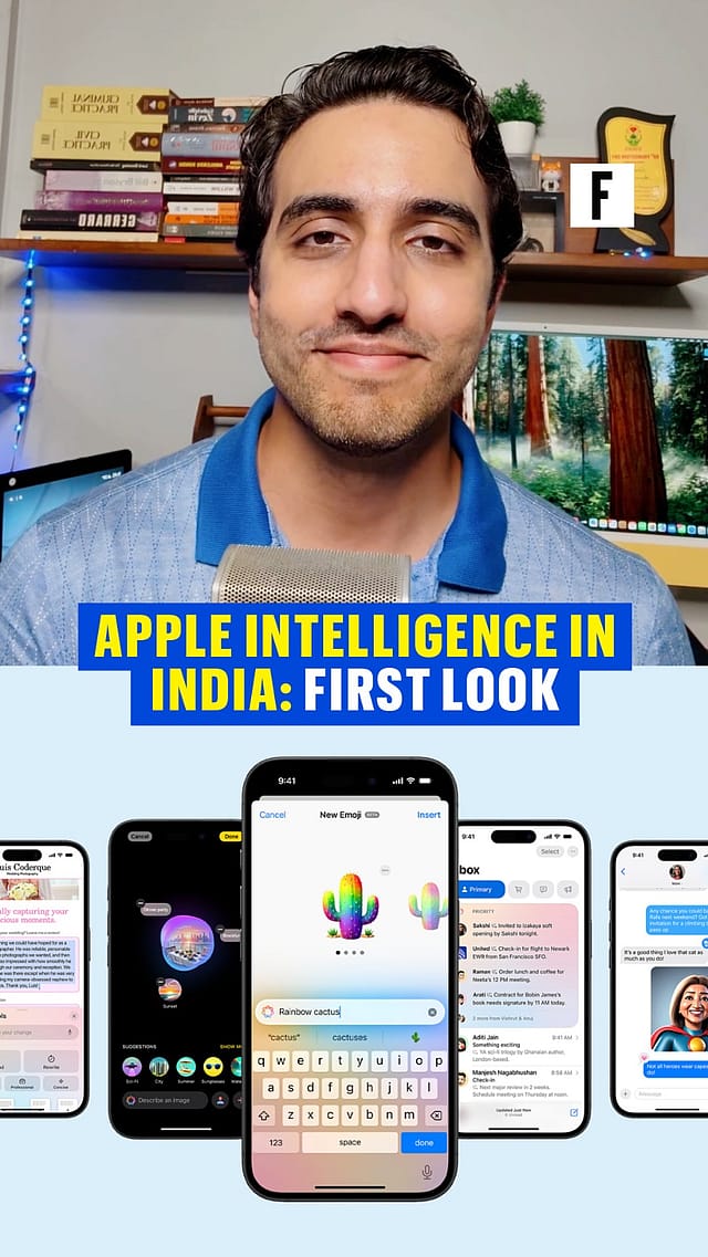 Apple Intelligence is here in India with localised English