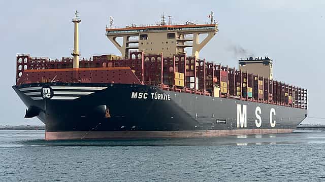 Adani’s Vizhinjam becomes first Indian port to dock MSC Türkiye, world’s largest green container ship