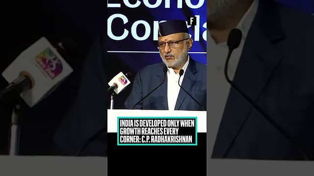 India is developed only when growth reaches every corner: C.P. Radhakrishnan