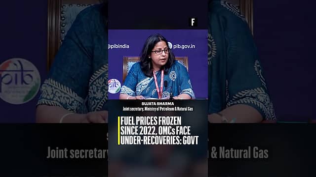 Fuel prices frozen since 2022, OMCs face under-recoveries: Govt