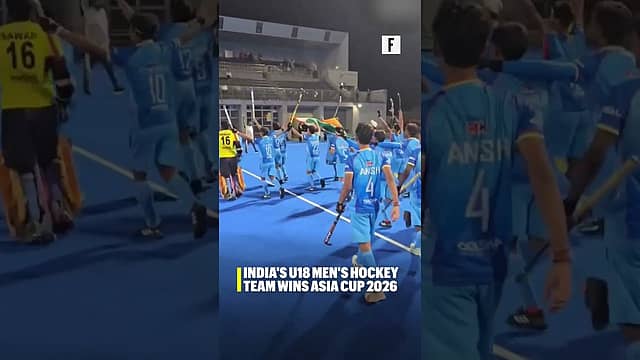 India's U18 Men's Hockey Team Wins Asia Cup 2026