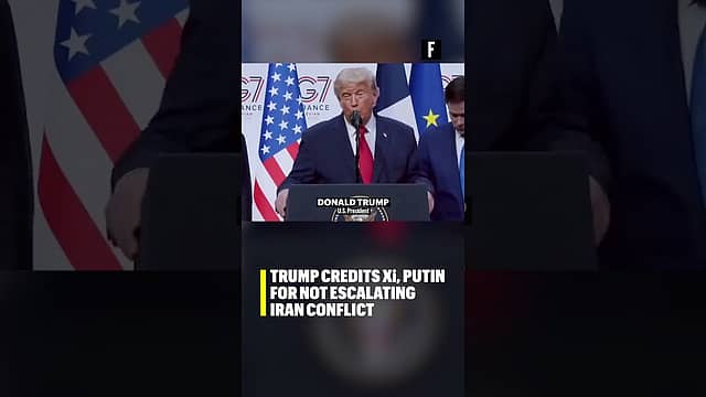 Trump Credits Xi, Putin for Not Escalating Iran Conflict