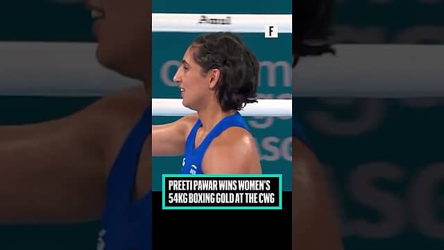 Preeti Pawar wins women's 54kg boxing gold at the CWG