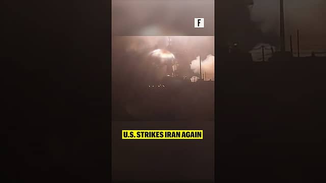 U.S. strikes Iran again