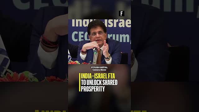India–Israel FTA to unlock shared prosperity
