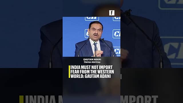 India must not import fear from the western world: Gautam Adani