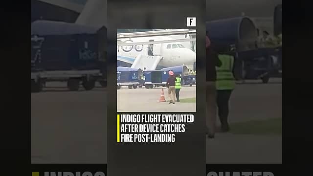 IndiGo Flight Evacuated After Device Catches Fire Post-Landing