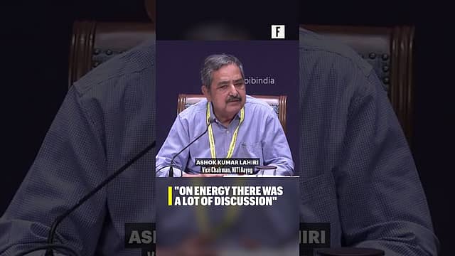 On energy there was a lot of discussion: Ashok Kumar lahiri, Vice Chairman, NITI Aayog