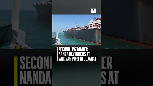 Second LPG tanker Nanda Devi docks at Vadinar Port in Gujarat