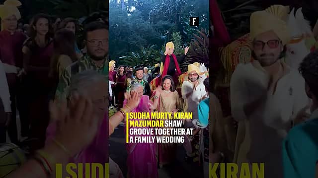 Sudha Murty, Kiran Mazumdar Shaw groove together at a family wedding