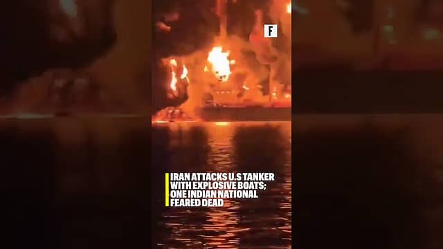 Iran attacks U.S tanker with explosive boats; one Indian national feared dead