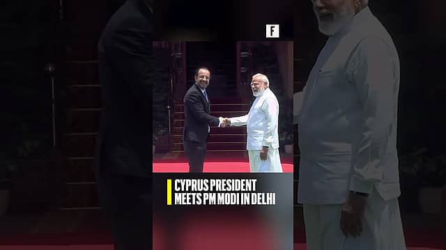 Cyprus President meets PM Modi in Delhi