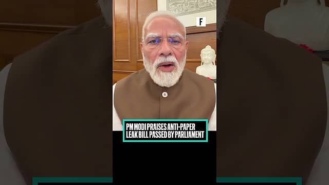 PM Modi praises anti-paper leak bill passed by Parliament