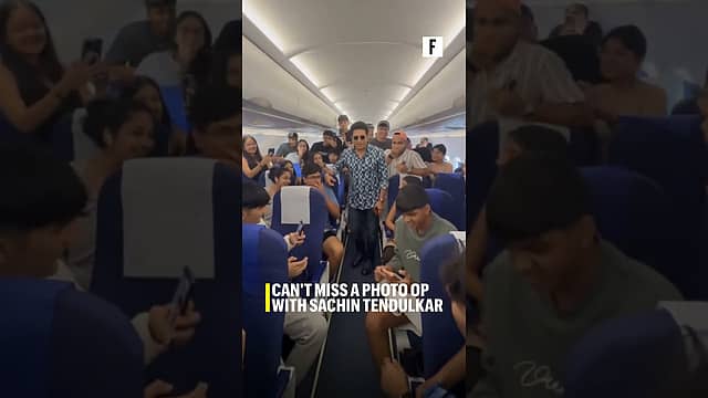 Can't miss a photo op with Sachin Tendulkar