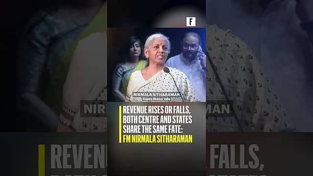 Revenue rises or falls, both Centre and States share the same fate: FM Nirmala Sitharaman