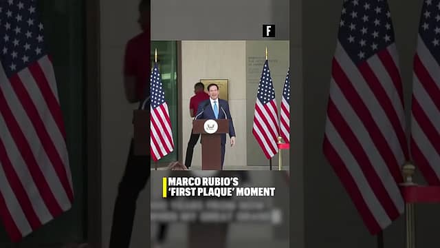 Marco Rubio’s ‘First Plaque’ Moment in New Delhi