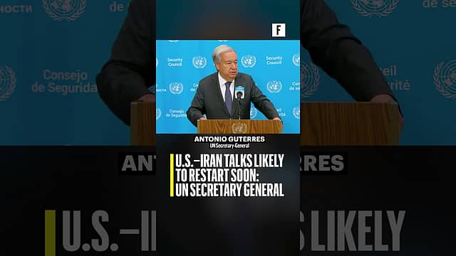 US–Iran talks likely to restart soon: UN Secretary General