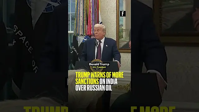 Trump warns of more sanctions on India over Russian oil