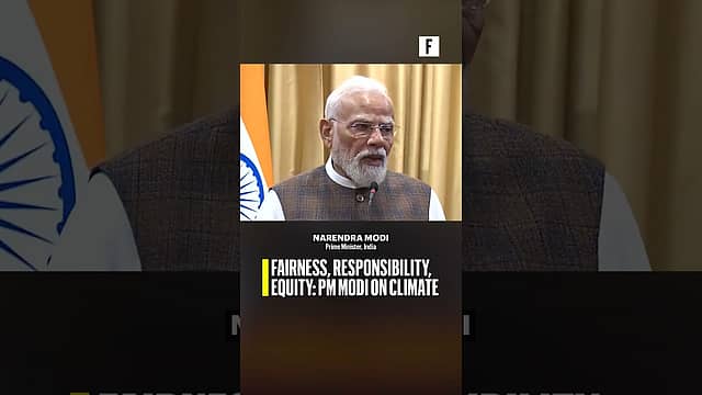 Fairness, Responsibility, Equity:PM Modi on Climate