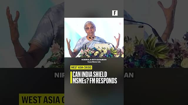 Can India Shield MSMEs? FM Responds #WestAsiaCrisis
