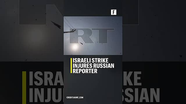 ISRAELI STRIKE INJURES RUSSIAN REPORTER