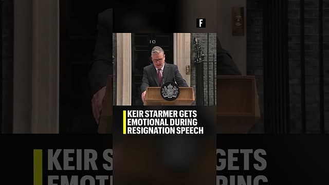 Keir Starmer Gets Emotional During Resignation Speech