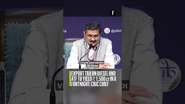 Export tax on diesel and ATF to yield ₹ 1,500 cr in a fortnight: CBIC chief