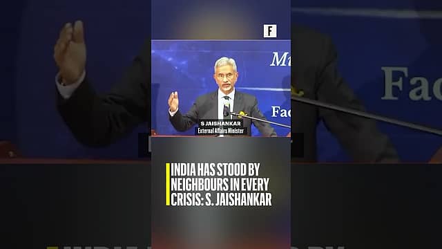 India Has Stood by Neighbours in Every Crisis: S. Jaishankar