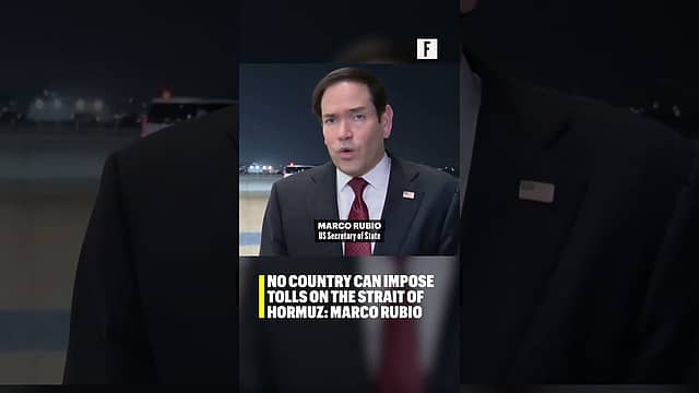 No country can impose tolls on the Strait of Hormuz: Marco Rubio