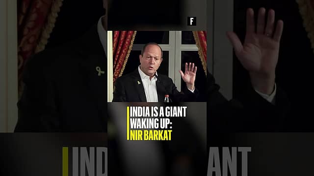India is a giant waking up: Nir Barkat, Minister of Economy and Industry, Israel