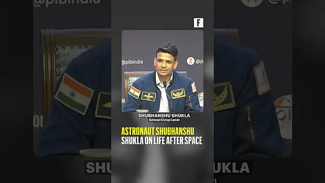 Astronaut Shubhanshu Shukla on life after space