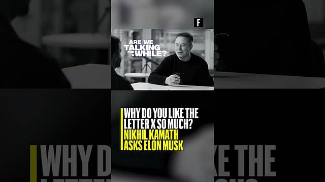 Why Do You Like the Letter X So much? Nikhil Kamath asks Elon Musk
