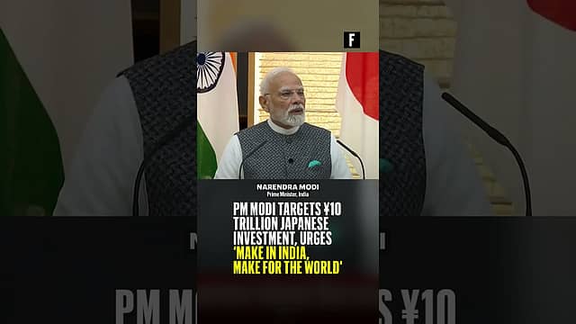 PM Modi targets ¥10 trillion Japanese investment, urges ‘Make in India, Make for the World'