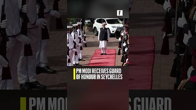 PM Modi Receives Guard of Honour in Seychelles