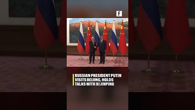 Russian President Putin visits Beijing, holds talks with Xi Jinping