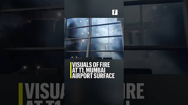 Major fire breaks out at T1, Mumbai airport