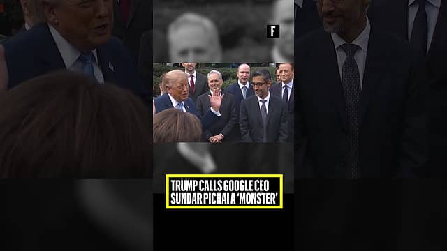 Trump calls Google CEO Sundar Pichai a ‘Monster’