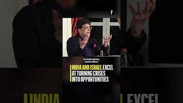 India and Israel excel at turning crises into opportunities: Piyush Goyal