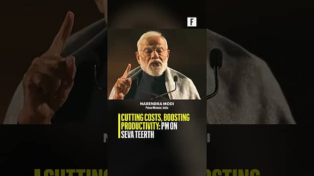 Cutting costs, boosting productivity: PM Modi on Seva Teerth
