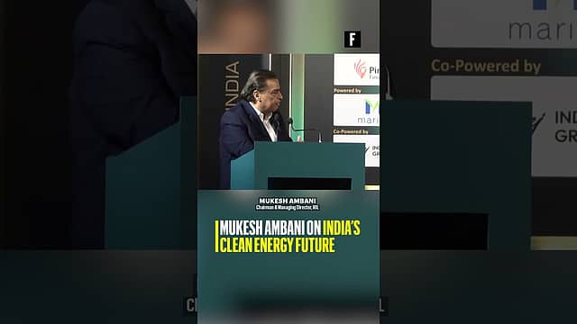 Mukesh Ambani on India’s clean energy future