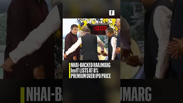 NHAI-backed Raajmarg InvIT lists at 8% premium over IPO price