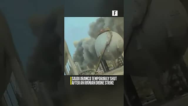 Saudi Aramco temporarily shut after an Iranian drone strike