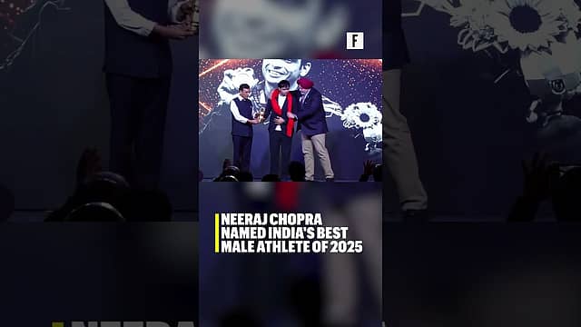 Neeraj Chopra Named India's Best Male Athlete of 2025