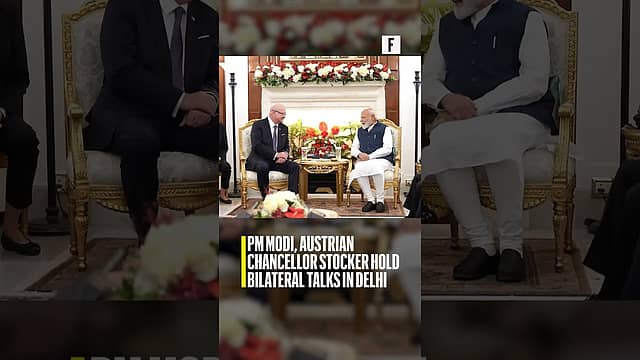 PM Modi, Austrian Chancellor Stocker hold bilateral talks in Delhi