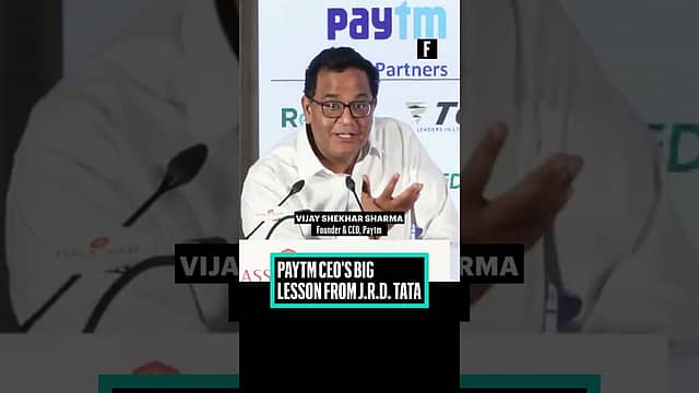 Paytm CEO's Big Lesson From J.R.D. Tata