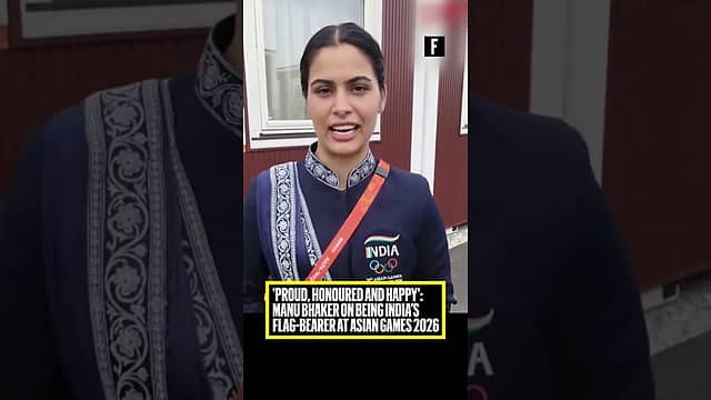 'Proud, honoured and happy': Manu Bhaker on being India’s flag-bearer at Asian Games 2026