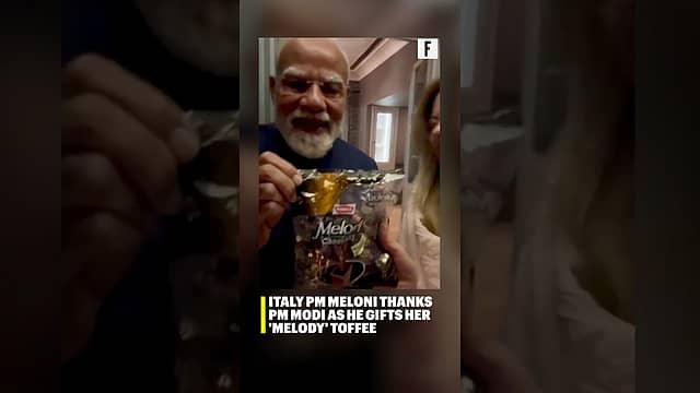 Italy PM Meloni thanks PM Modi as he gifts her 'Melody' toffee